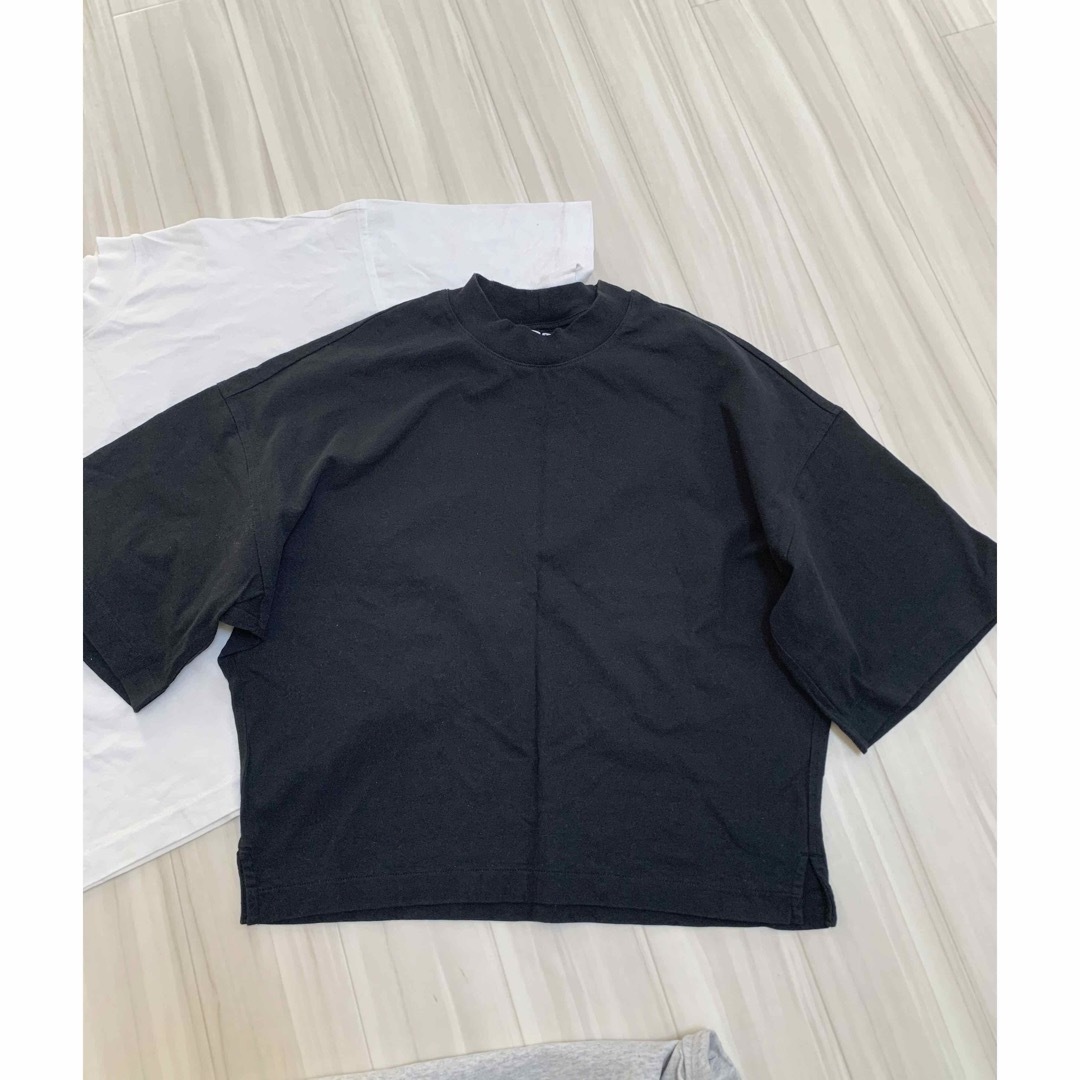 UNIQLO - 3枚セットUNIQLOオーバーサイズスクエアT5部袖S UNIQLO - 3枚セットUNIQLOオーバーサイズスクエアT5部袖S