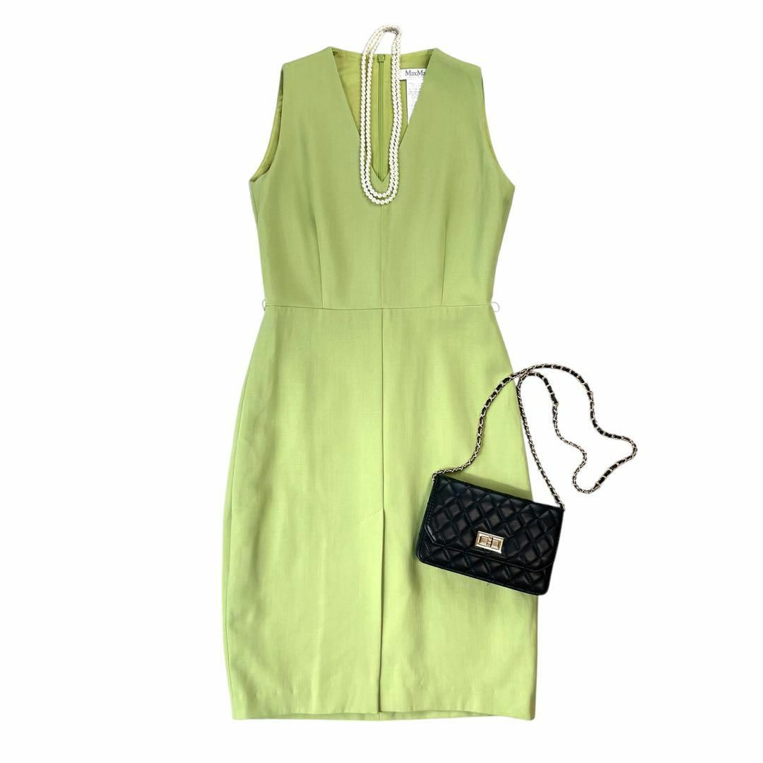 Max Mara - 美品♪白タグ マックスマーラ 美シルエット Iライン Max Mara - 美品♪白タグ マックスマーラ 美シルエット Iライン