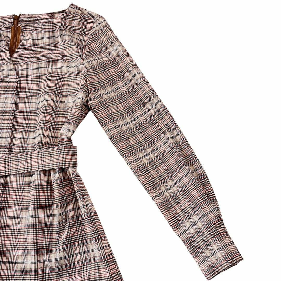 ANAYI - 美品♪ANAYI アナイ チェックスキッパーワンピース 38の ANAYI - 美品♪ANAYI アナイ チェックスキッパーワンピース 38の
