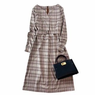ANAYI - アナイ ANAYI チェックタフタコート サンプル品 13万 ANAYI - アナイ ANAYI チェックタフタコート サンプル品 13万