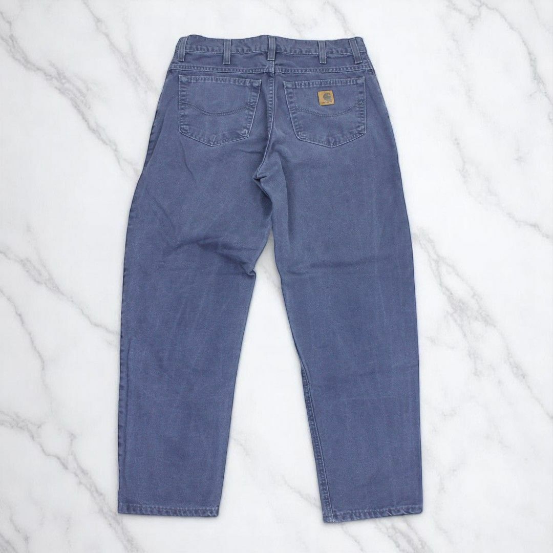 carhartt - 古着 CARHARTT WORK PANTS ナス紺 タグ無し carhartt - 古着 CARHARTT WORK PANTS ナス紺 タグ無し