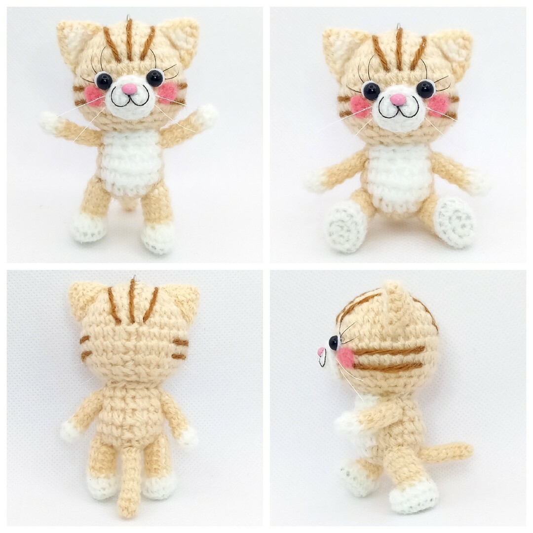 オーダー受付】 あみぐるみ アメショー スコティッシュ オーダー受付】 あみぐるみ アメショー スコティッシュ