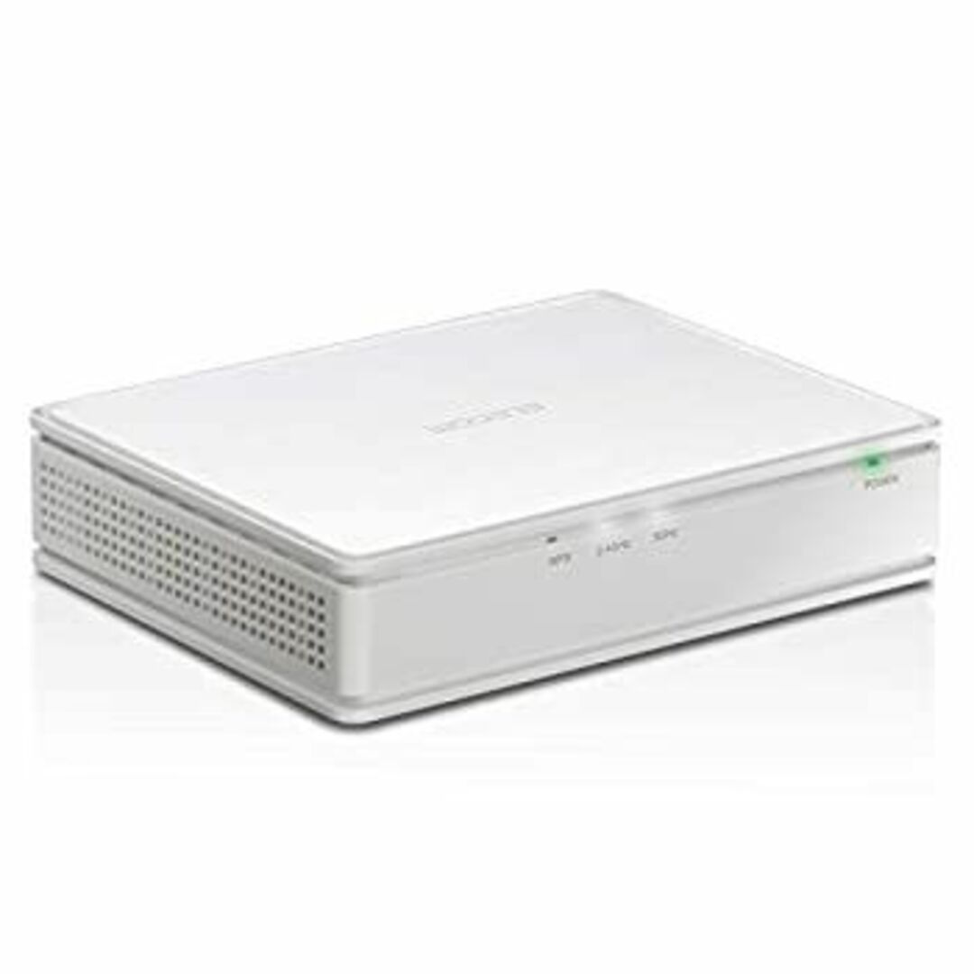 エレコム WiFi 無線LAN ルーター 親機 11ac 1733+800Mps 有線ギガ IPv6(IPoE)対応 ホワイト WRC-2533GS2-W スマホ/家電/カメラのPC/タブレット(PC周辺機器)の商品写真