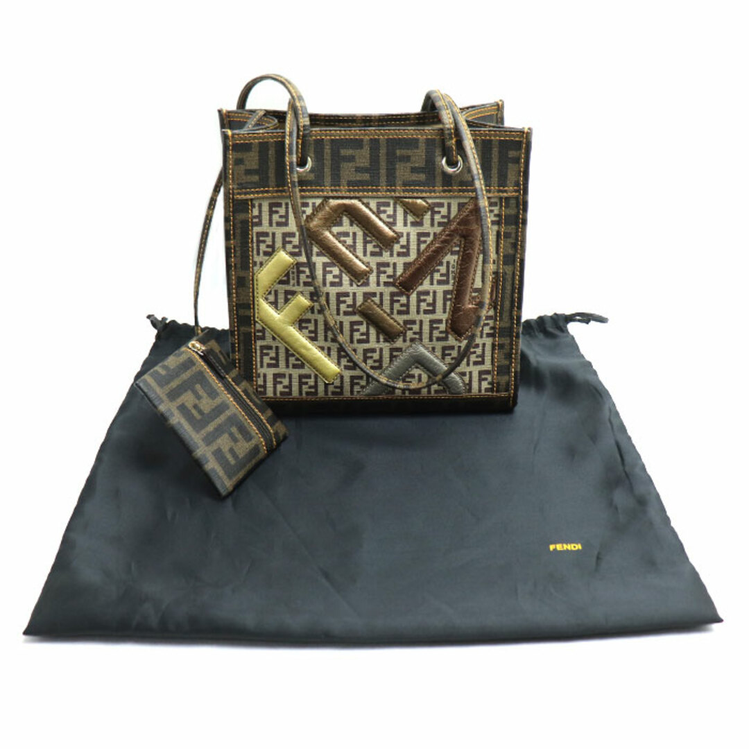 FENDI - FENDI フェンディ ズッカ/ズッキーノ柄 トートバッグ FENDI - FENDI フェンディ ズッカ/ズッキーノ柄 トートバッグ