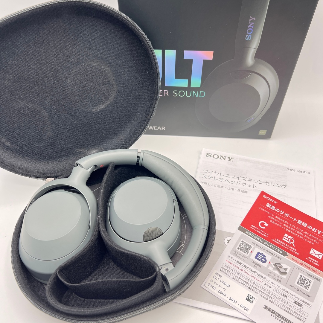 SONY - SONY ULT WEAR WH-ULT900N-HC フォレストグレー SONY - SONY ULT WEAR WH-ULT900N-HC フォレストグレー
