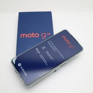 モトローラ(Motorola)の新品未使用 SIMフリー moto g24 マットチャコール スマホ モトローラ 即日発送 土日祝発送OK M777(スマートフォン本体)
