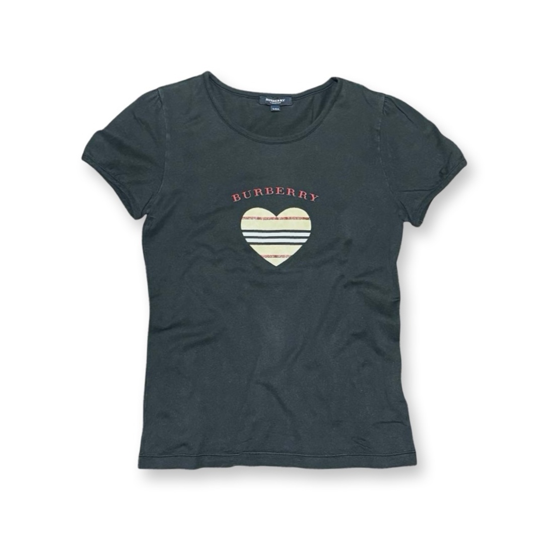 BURBERRY - BURBERRY LONDON 半袖 Tシャツ ノバチェック ハート BURBERRY - BURBERRY LONDON 半袖 Tシャツ ノバチェック ハート