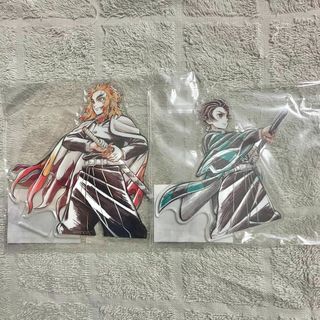 鬼滅の刃 WEBSHOPくじ D賞 アクリルスタンド 煉獄杏寿郎 竈門炭 鬼滅の刃 WEBSHOPくじ D賞 アクリルスタンド 煉獄杏寿郎 竈門炭