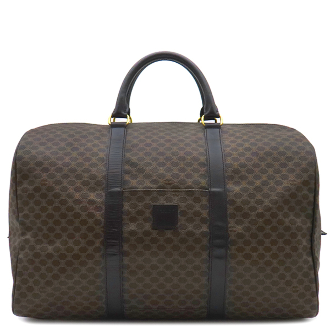 CELINE - セリーヌ CELINE ボストンバッグ マカダム レザー CELINE - セリーヌ CELINE ボストンバッグ マカダム レザー