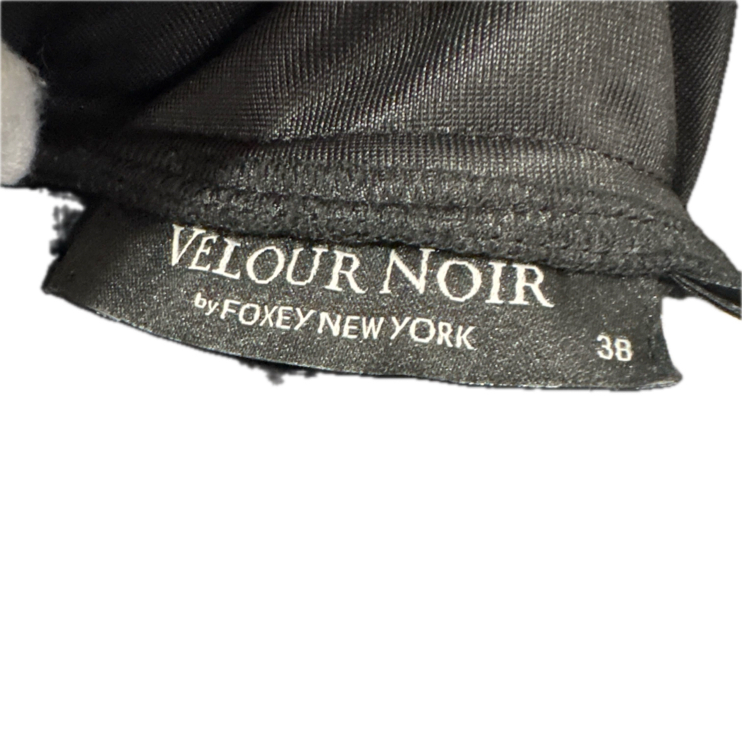 FOXEY NEW YORK - FOXEY NEW YORK ベロア ノワール ワンピース FOXEY NEW YORK - FOXEY NEW YORK ベロア ノワール ワンピース