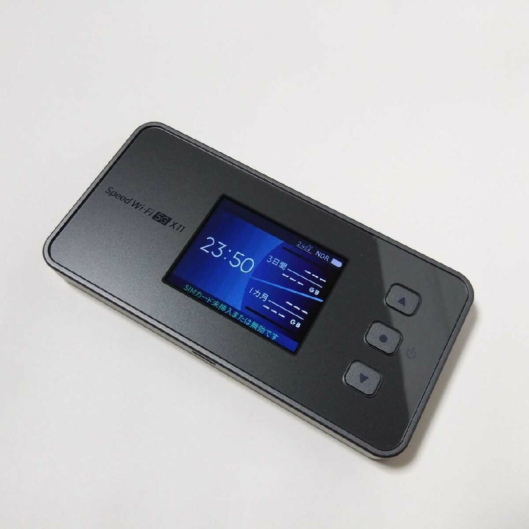 NEC - 美品!NECモバイルルーター「Speed Wi-Fi 5G X11」の通販 NEC - 美品!NECモバイルルーター「Speed Wi-Fi 5G X11」の通販
