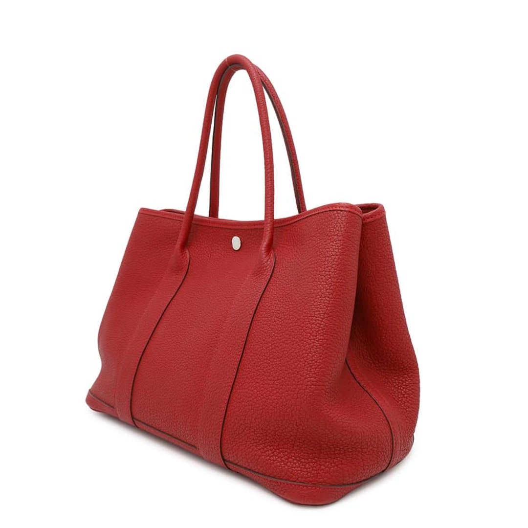 HERMES - エルメス トートバッグ ガーデンパーティPM ルージュ HERMES - エルメス トートバッグ ガーデンパーティPM ルージュ