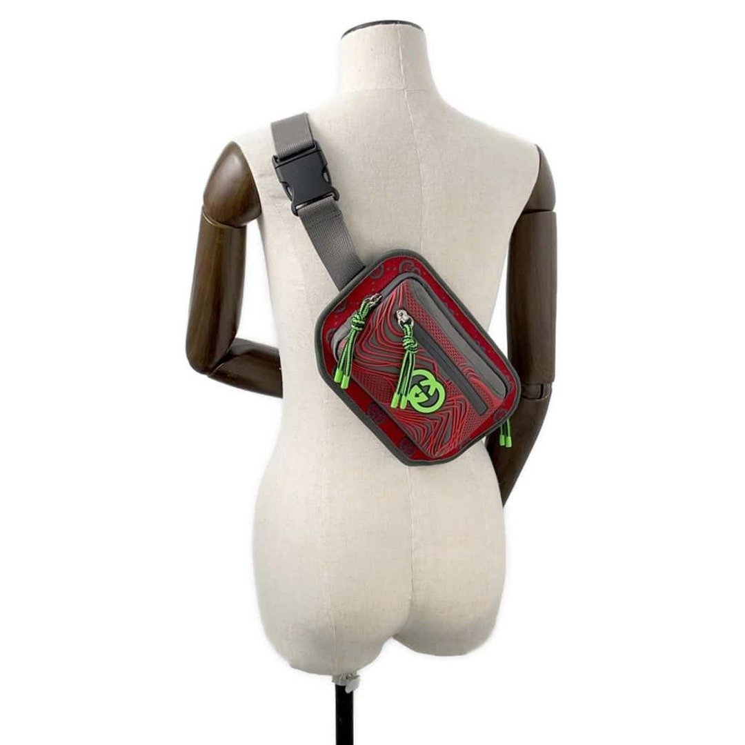 GUCCI - グッチ ボディバッグ GGナイロン ベルトバッグ ラバー GUCCI - グッチ ボディバッグ GGナイロン ベルトバッグ ラバー