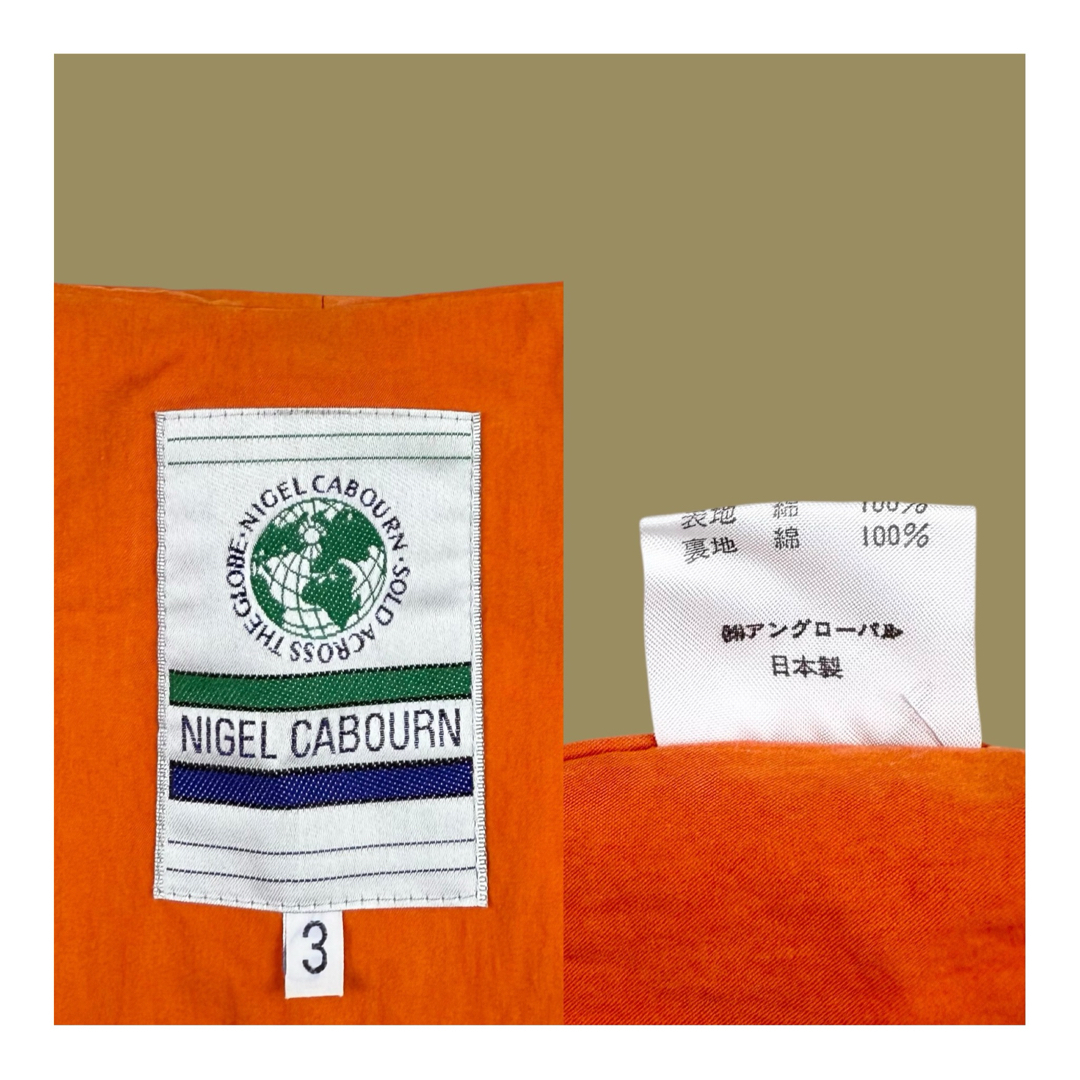 Nigel Cabourn - 90s NIGEL CABOURNナイジェルケーボン コットン Nigel Cabourn - 90s NIGEL CABOURNナイジェルケーボン コットン