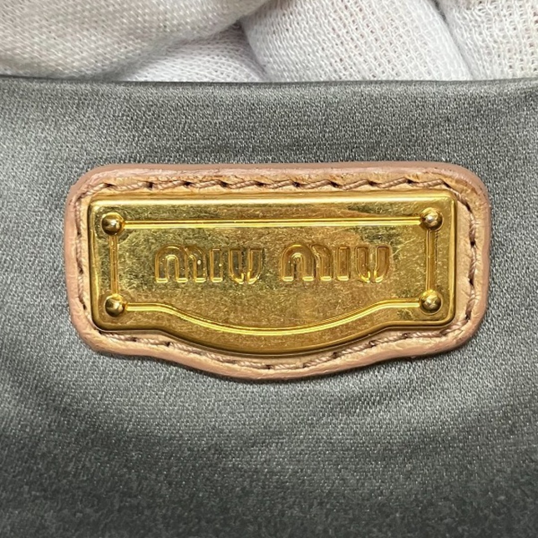 MIU MIU - ミュウミュウ マテラッセ RN0473 2way ギャザー MIU MIU - ミュウミュウ マテラッセ RN0473 2way ギャザー
