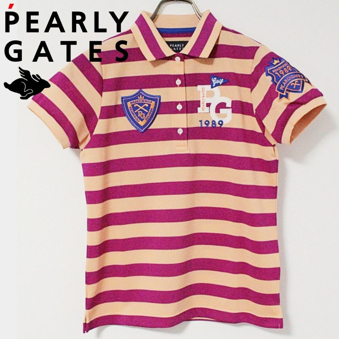 PEARLY GATES - 新品 パーリーゲイツ ワッペンデザイン 高通気性 PEARLY GATES - 新品 パーリーゲイツ ワッペンデザイン 高通気性