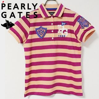PEARLY GATES - 新品 パーリーゲイツ ワッペンデザイン 高通気性 PEARLY GATES - 新品 パーリーゲイツ ワッペンデザイン 高通気性