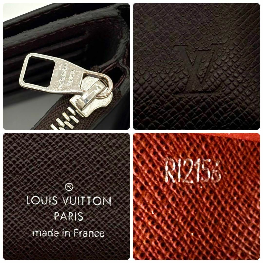 LOUIS VUITTON - ルイヴィトン 折財布 タイガ アカジュー LOUIS VUITTON - ルイヴィトン 折財布 タイガ アカジュー