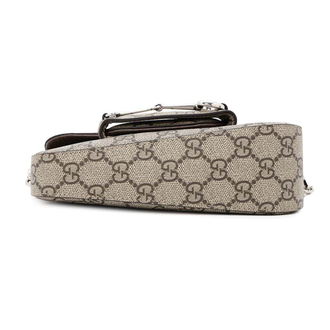 GUCCI - グッチ ショルダーバッグ ホースビット 1955 GG GUCCI - グッチ ショルダーバッグ ホースビット 1955 GG