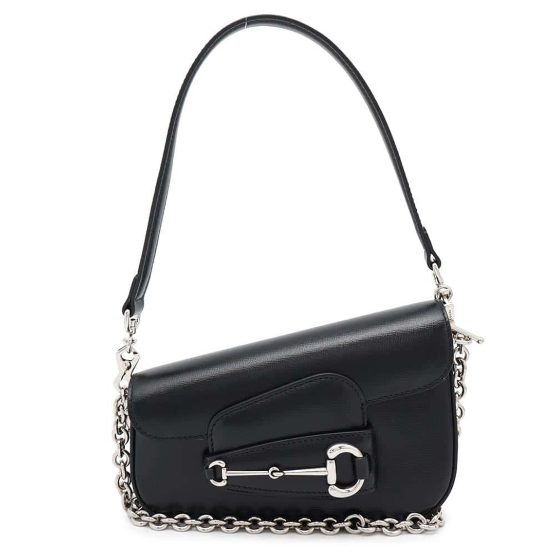GUCCI - グッチ ショルダーバッグ ホースビット 1955 GG GUCCI - グッチ ショルダーバッグ ホースビット 1955 GG