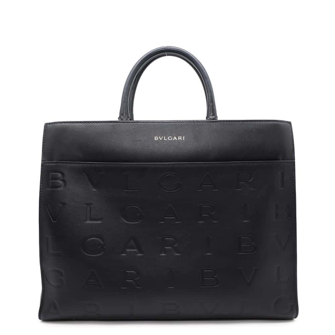 BVLGARI - ブルガリ トートバッグ インフィニートゥム レザー BVLGARI - ブルガリ トートバッグ インフィニートゥム レザー