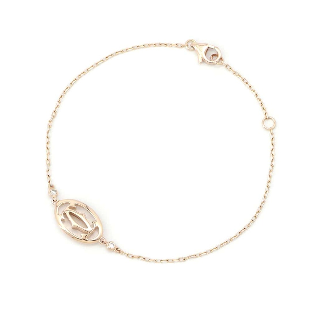 Cartier - カルティエ ブレスレット ロゴ ブレスレット Cartier - カルティエ ブレスレット ロゴ ブレスレット