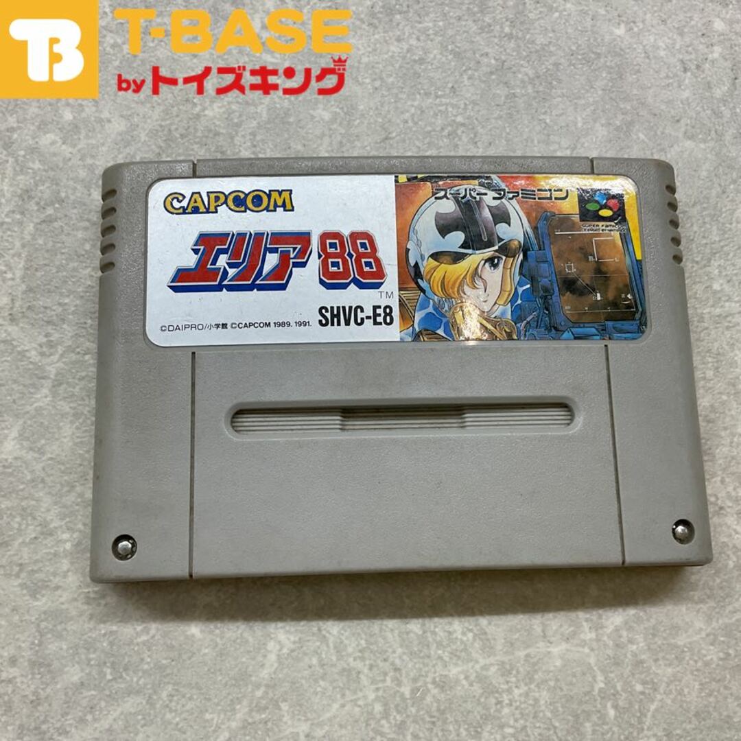 スーパーファミコン/スーファミ/SFC エリア88 カセット/ソフト スーパーファミコン/スーファミ/SFC エリア88 カセット/ソフト