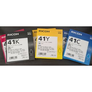 RICOH - RICOH インクカートリッジ GC41K・GC41M・GC41Y・GC41C RICOH - RICOH インクカートリッジ GC41K・GC41M・GC41Y・GC41C