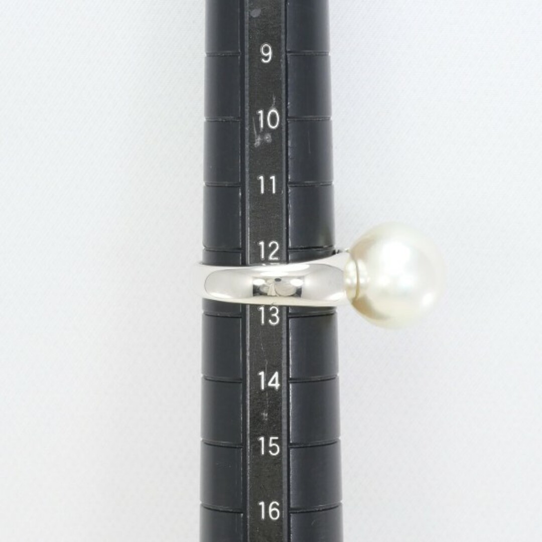 PT900 プラチナ リング 指輪 12.5号 南洋真珠 約13.5mm カード PT900 プラチナ リング 指輪 12.5号 南洋真珠 約13.5mm カード