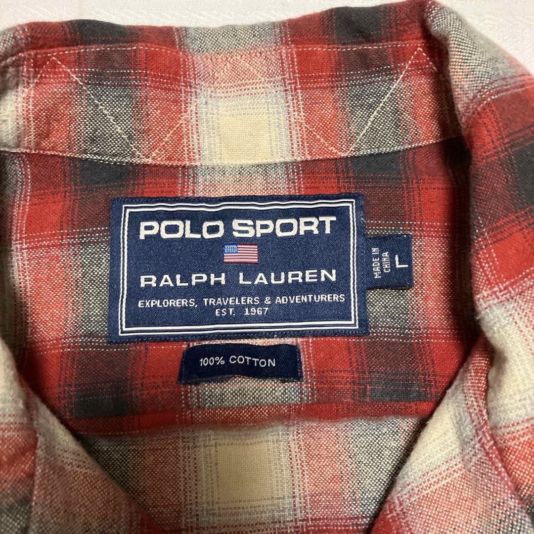 POLO RALPH LAUREN - ポロスポーツ オンブレ シャドーチェック POLO RALPH LAUREN - ポロスポーツ オンブレ シャドーチェック