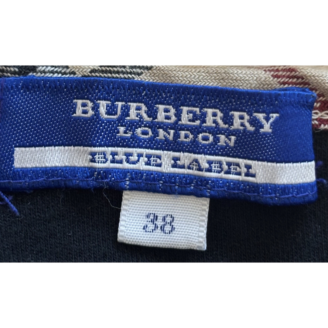 BURBERRY BLUE LABEL - BURBERRY BLUE LABEL チェックパイピング BURBERRY BLUE LABEL - BURBERRY BLUE LABEL チェックパイピング