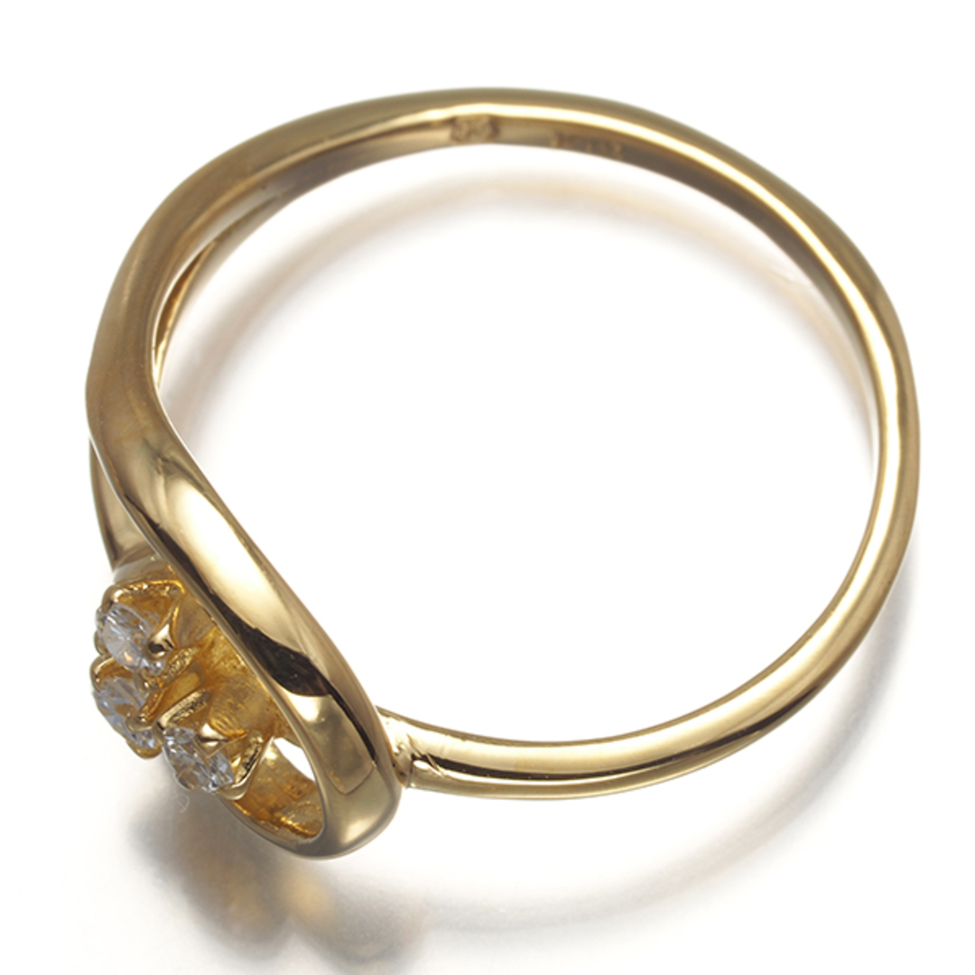MIKIMOTO - ミキモト リング ダイヤ ダイヤモンド 9号 K18YG の MIKIMOTO - ミキモト リング ダイヤ ダイヤモンド 9号 K18YG の