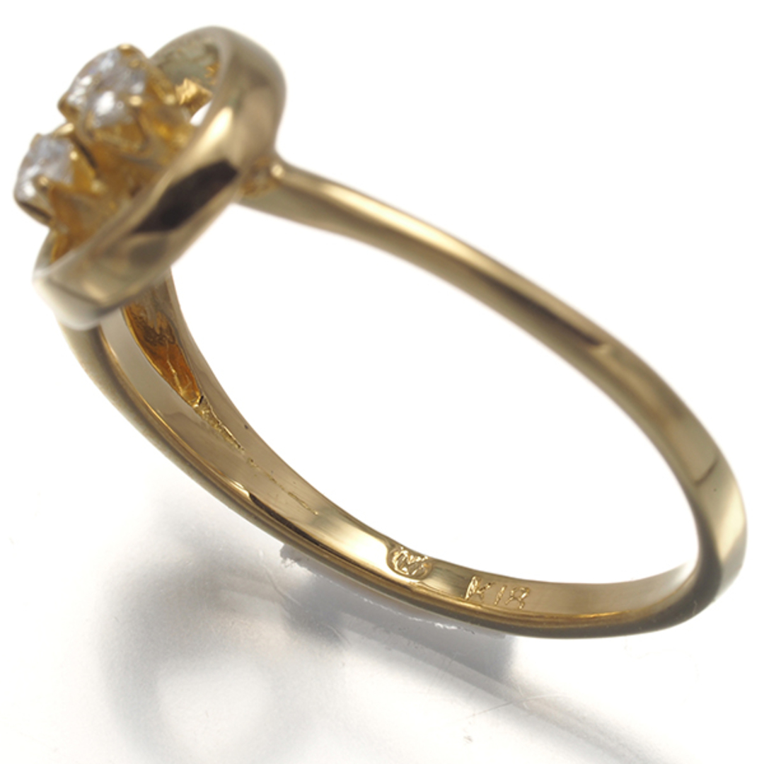 MIKIMOTO - ミキモト リング ダイヤ ダイヤモンド 9号 K18YG の MIKIMOTO - ミキモト リング ダイヤ ダイヤモンド 9号 K18YG の