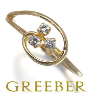 MIKIMOTO - ミキモト リング ダイヤ ダイヤモンド 9号 K18YG の MIKIMOTO - ミキモト リング ダイヤ ダイヤモンド 9号 K18YG の