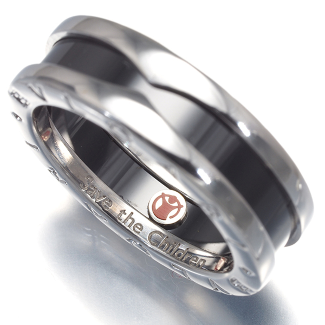 BVLGARI - ブルガリ リング セーブザチルドレン ビーゼロワン B BVLGARI - ブルガリ リング セーブザチルドレン ビーゼロワン B