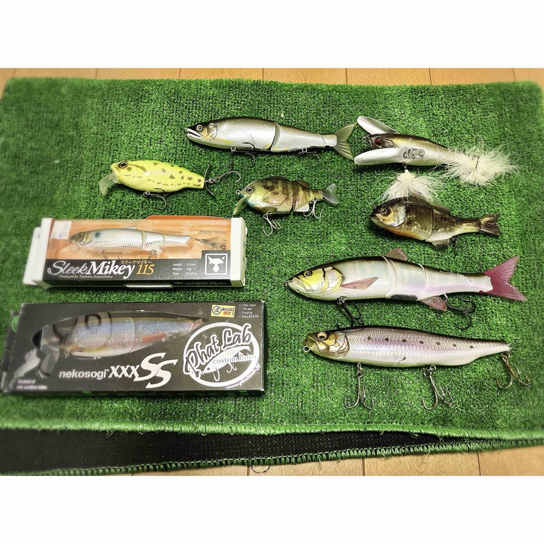 JACKALL - バス釣り引退品 ハードルアー、ビッグベイトまとめ JACKALL - バス釣り引退品 ハードルアー、ビッグベイトまとめ