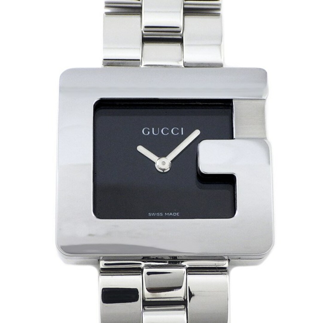 GUCCI - グッチ GUCCI 腕時計 G スクエア 3600L ブラック 文字盤 GUCCI - グッチ GUCCI 腕時計 G スクエア 3600L ブラック 文字盤