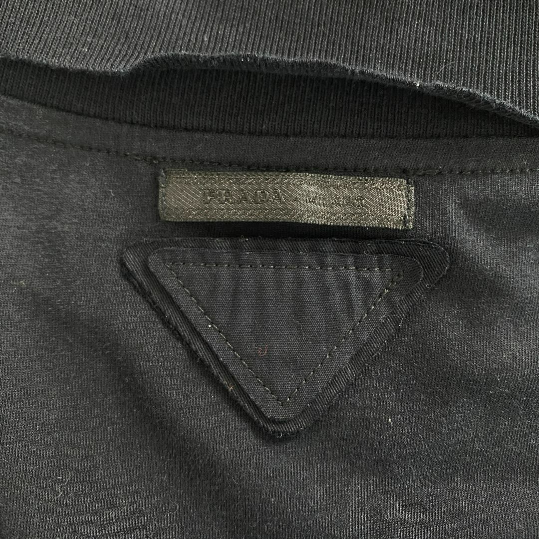 PRADA - 美品 プラダ ニット スプリング 長袖Tシャツ ストレッチ PRADA - 美品 プラダ ニット スプリング 長袖Tシャツ ストレッチ