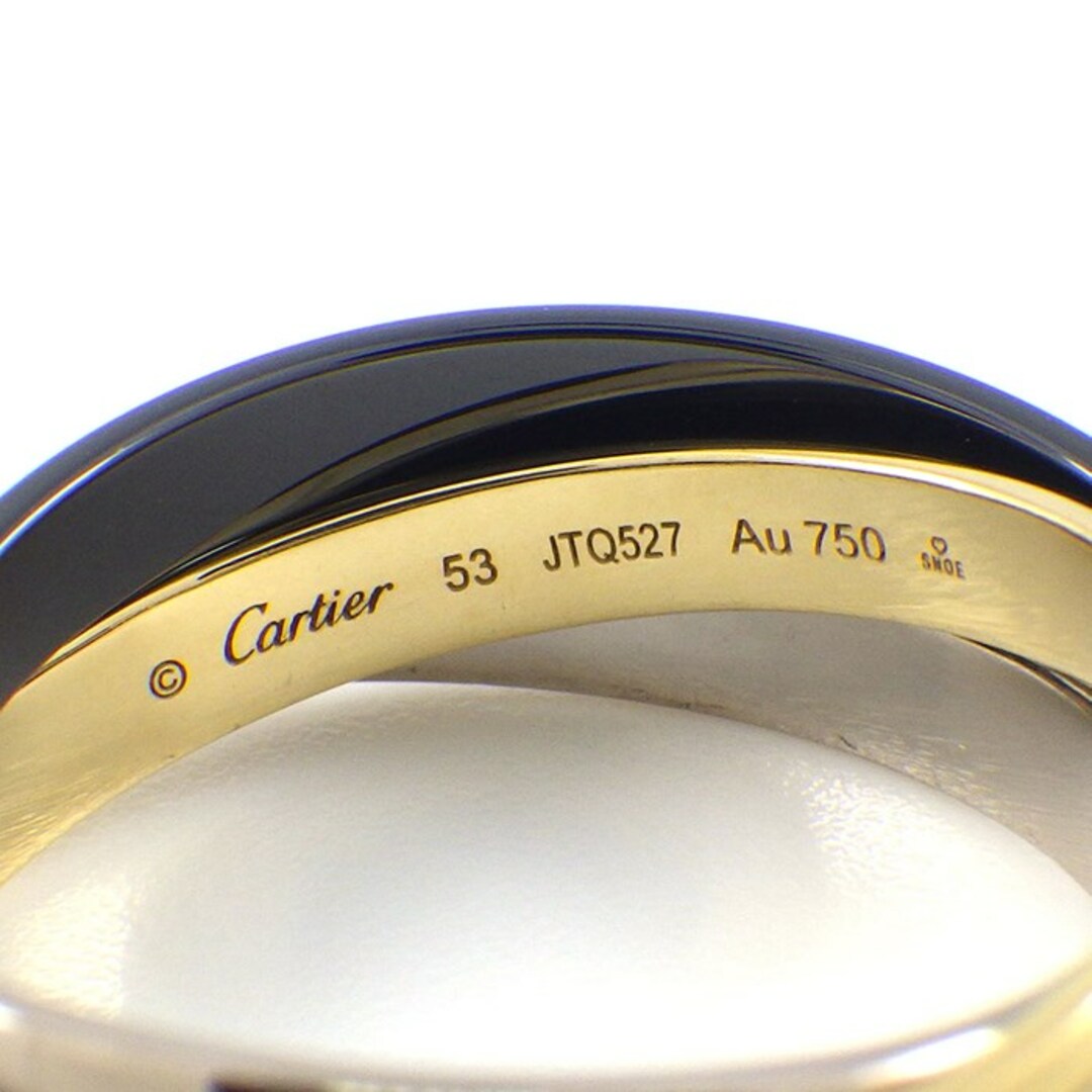 Cartier - カルティエ Cartier リング トリニティ ブラック Cartier - カルティエ Cartier リング トリニティ ブラック