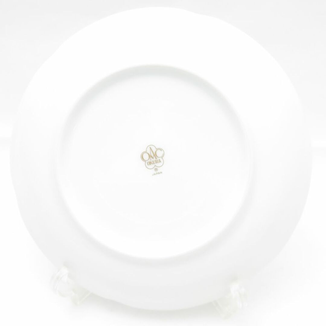 美品 OKURA 大倉陶園 ブルーローズ 8211 銘々皿 5枚 セット 15cm 美品 OKURA 大倉陶園 ブルーローズ 8211 銘々皿 5枚 セット 15cm