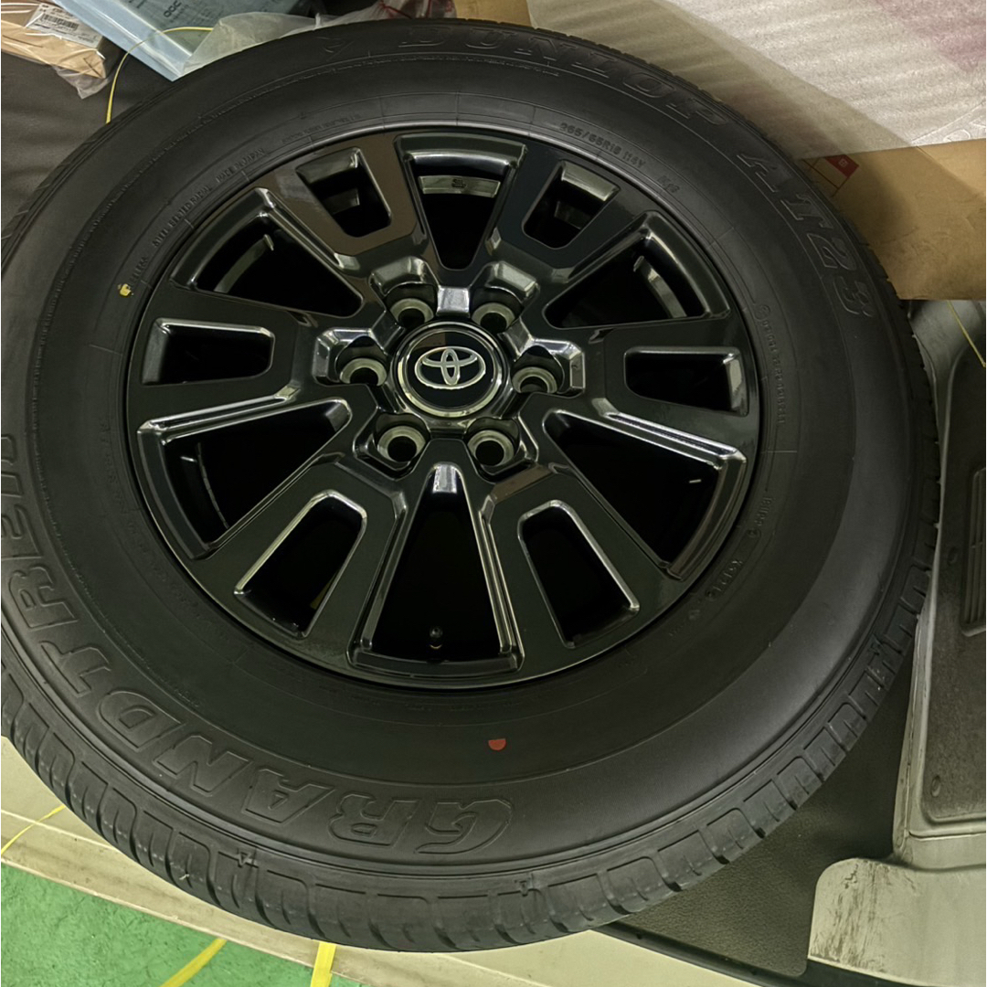 トヨタ - ランクル250 純正タイヤホイールセットの通販 by べて トヨタ - ランクル250 純正タイヤホイールセットの通販 by べて