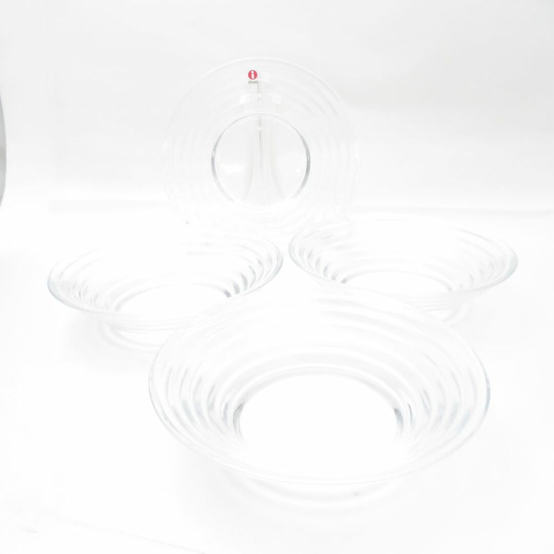 iittala - イッタラ アイノアアルト ボウル&17cmプレート 4点 iittala - イッタラ アイノアアルト ボウル&17cmプレート 4点