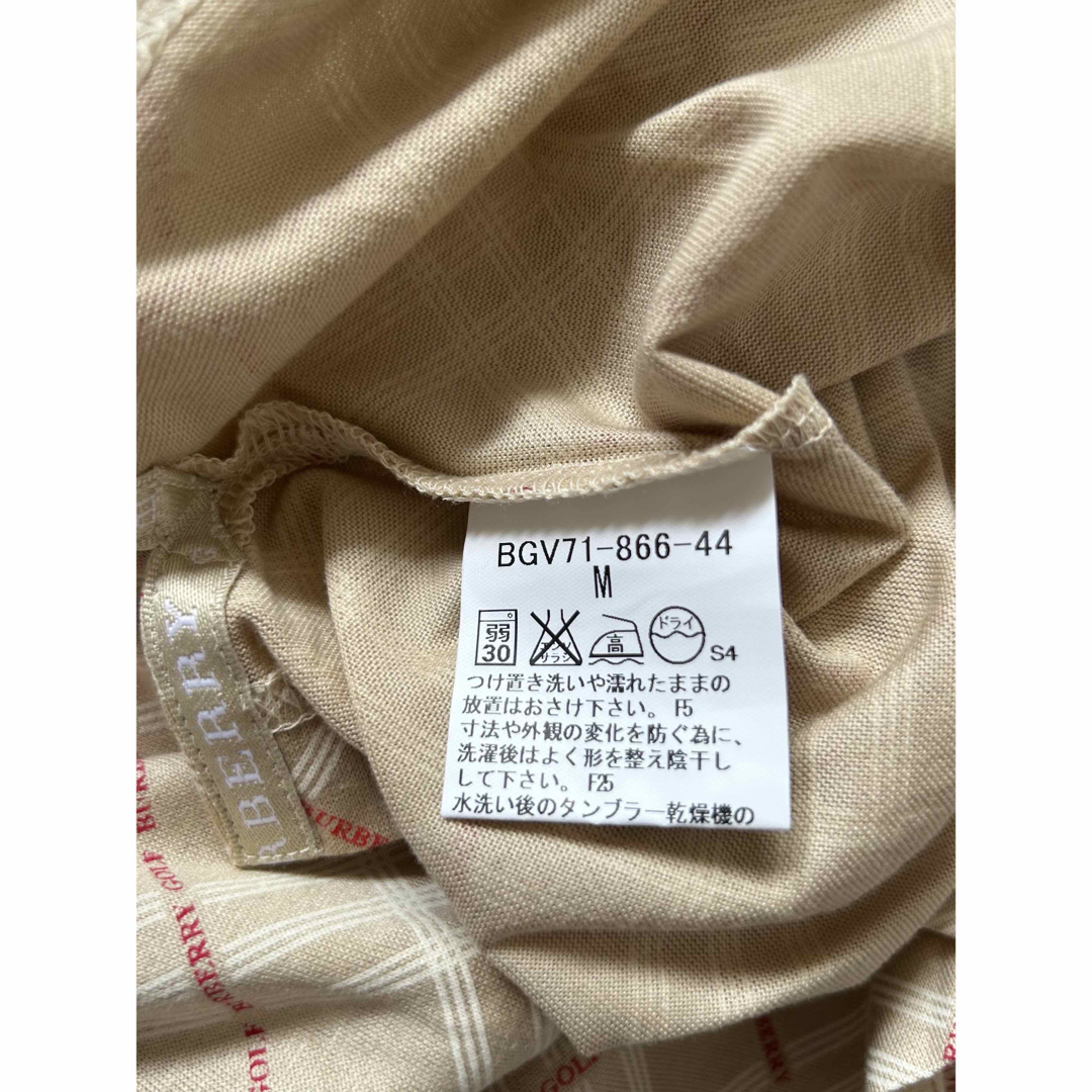 BURBERRY - 新品 未使用 タグ付 バーバリー ゴルフ ハーフジップ