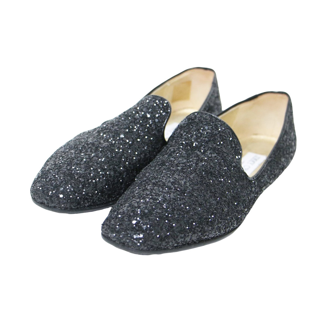 JIMMY CHOO - JIMMY CHOO ジミーチュウ ブラック 黒 サイズ:36 JIMMY CHOO - JIMMY CHOO ジミーチュウ ブラック 黒 サイズ:36