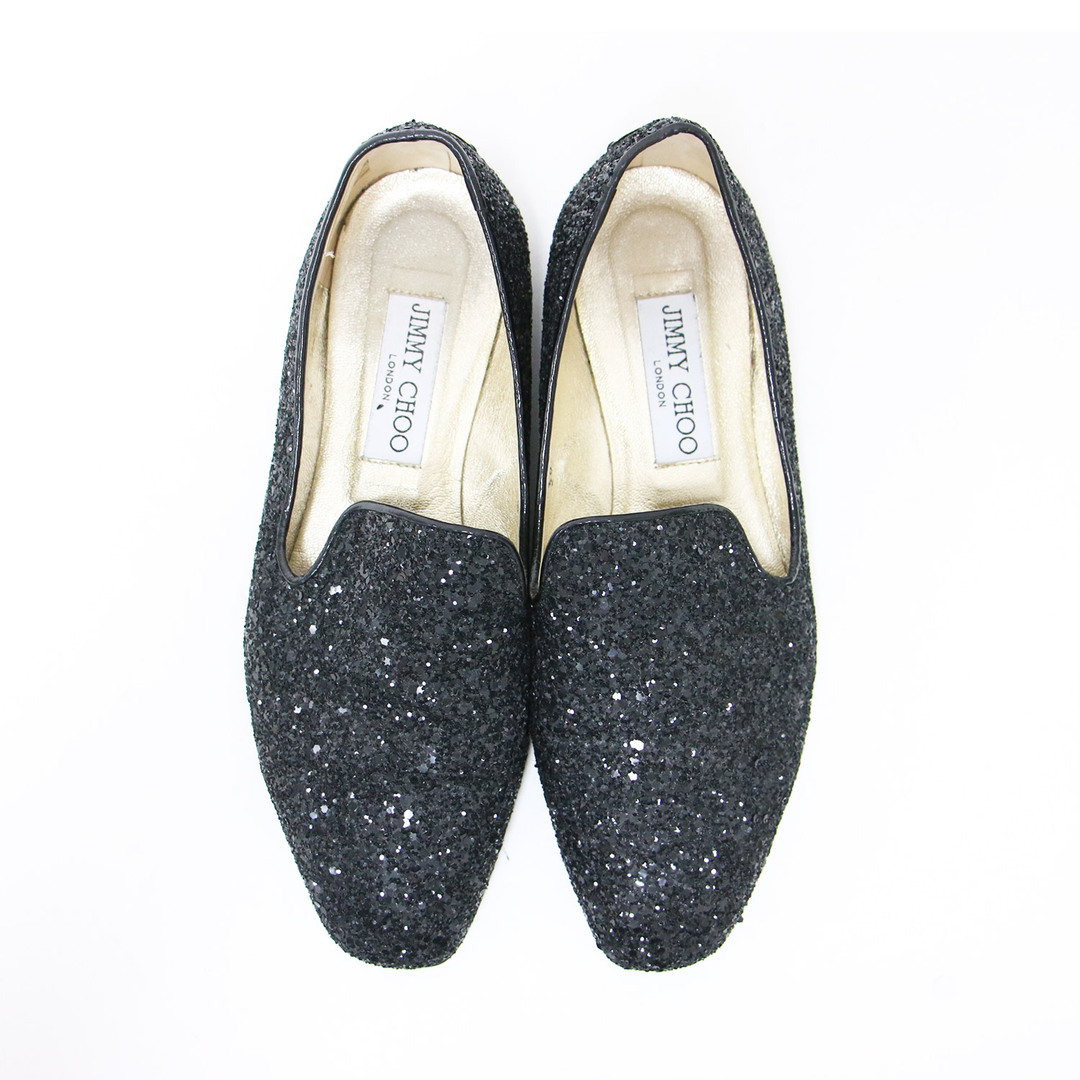 JIMMY CHOO - JIMMY CHOO ジミーチュウ ブラック 黒 サイズ:36 JIMMY CHOO - JIMMY CHOO ジミーチュウ ブラック 黒 サイズ:36