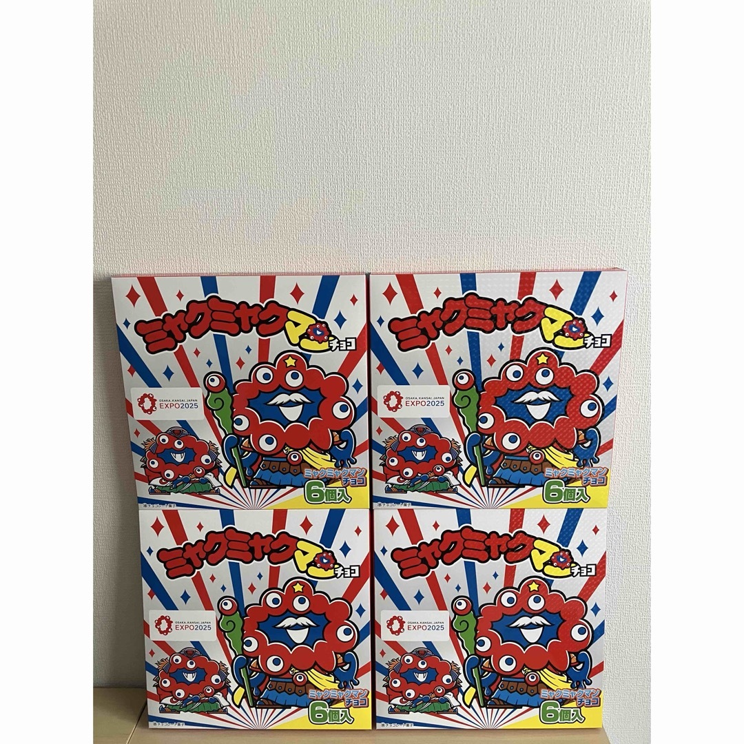 bikkuriman(LOTTE) - 【新品未開封】4BOX ミャクミャクマン bikkuriman(LOTTE) - 【新品未開封】4BOX ミャクミャクマン