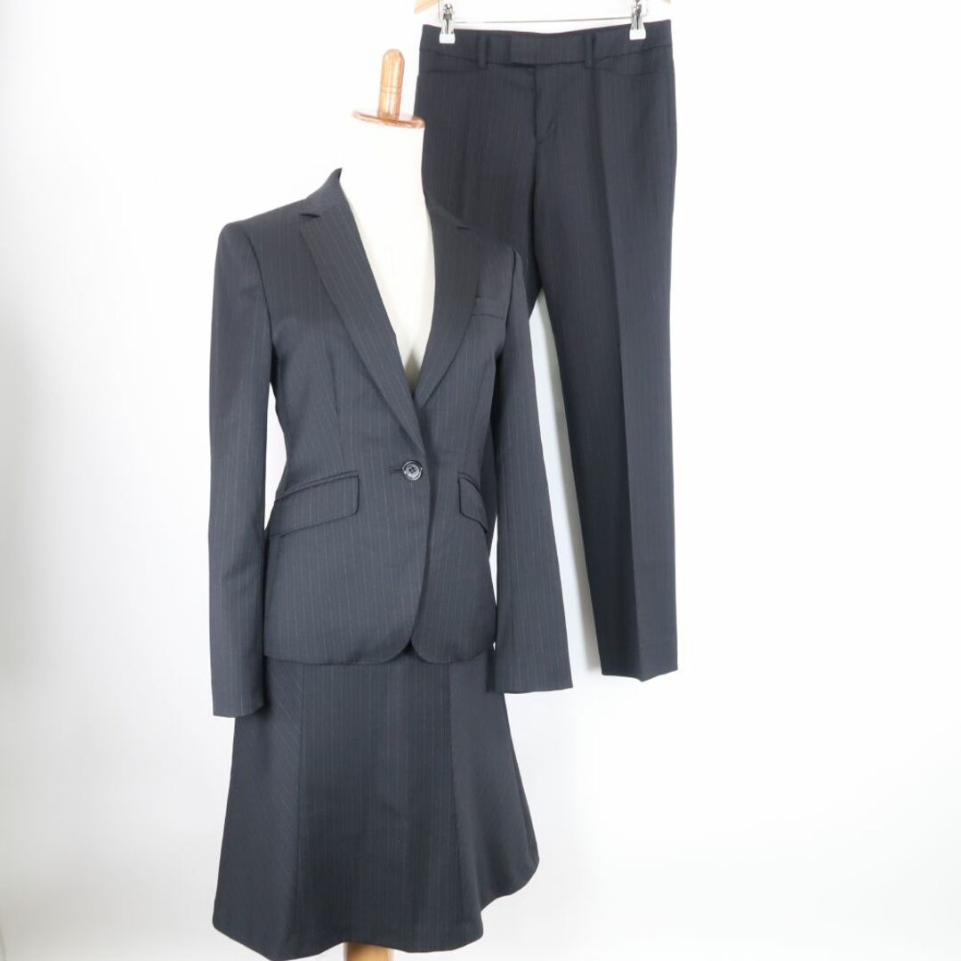 美品 KUMIKYOKU 組曲 471135 SUPER FINE WOOL スーツ 1 S 美品 KUMIKYOKU 組曲 471135 SUPER FINE WOOL スーツ 1 S
