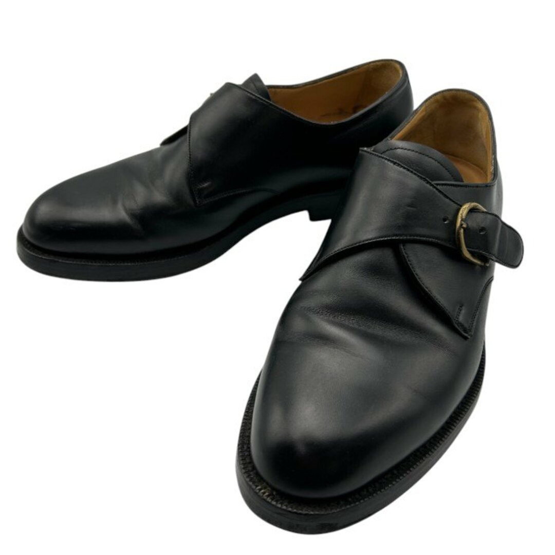 Bally - BALLY バリー シングルモンク レザー シューズ 約25.5cm Bally - BALLY バリー シングルモンク レザー シューズ 約25.5cm