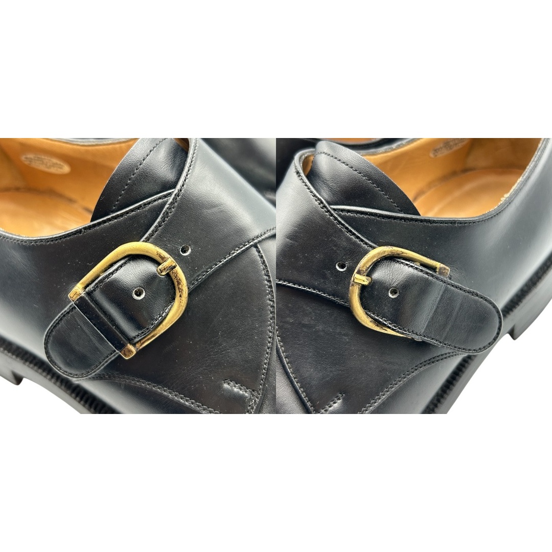 Bally - BALLY バリー シングルモンク レザー シューズ 約25.5cm Bally - BALLY バリー シングルモンク レザー シューズ 約25.5cm