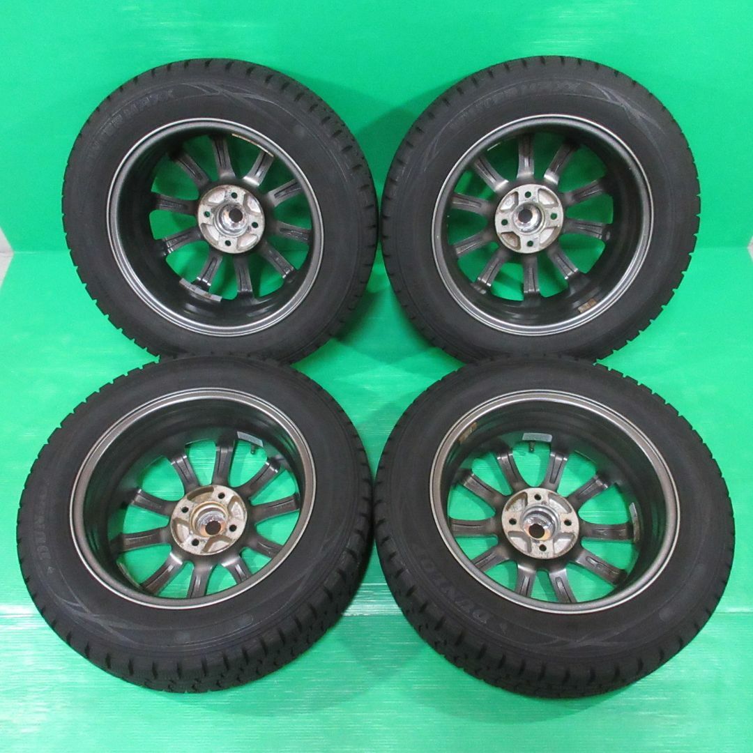 DUNLOP - ヴィッツ 175/65R15 バリ山スタッドレス フィット DUNLOP - ヴィッツ 175/65R15 バリ山スタッドレス フィット